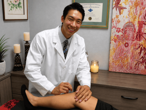 Michael Mark LA.c Acupuncturist. Treatment.