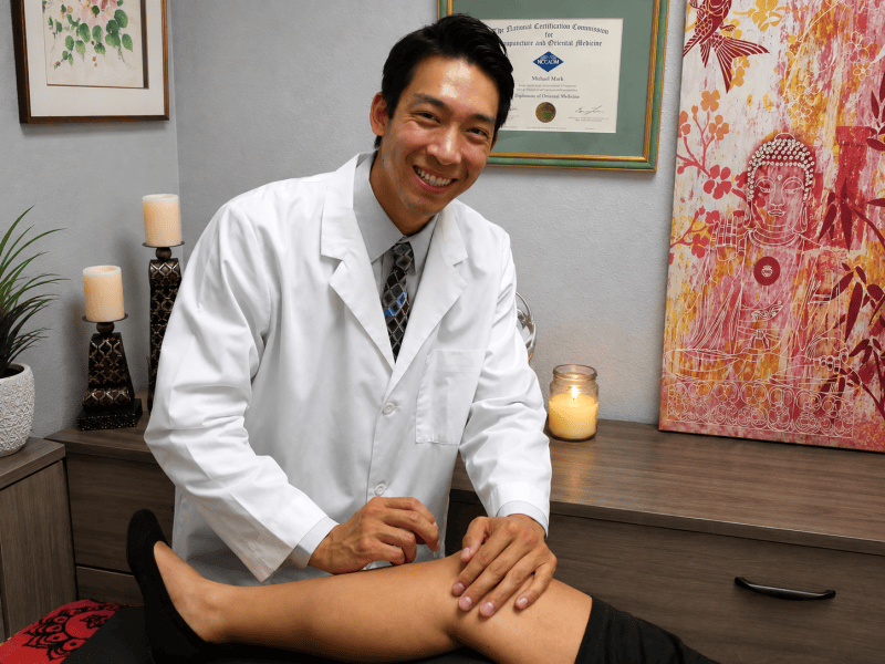 Acupuncturist Michael Mark LA.c Dipl. O.M. Treatment.